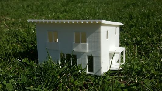 Model rodinného domu Libušín - pokladnička